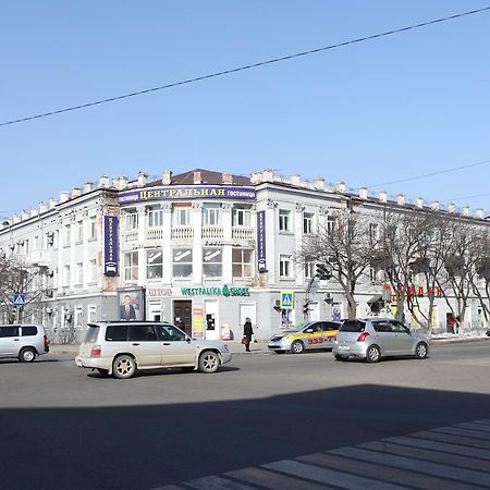 Centralnaya Hotel Ussurijsk Exterior foto